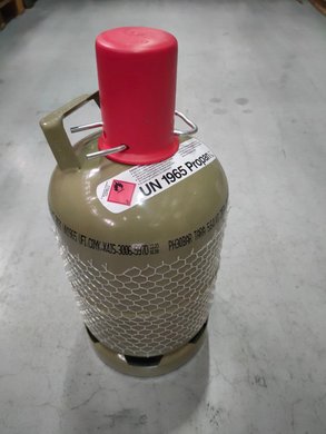 Металевий газовий балон Cagogas-12,3л. 41005