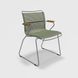 Крісло CLICK DINING CHAIR BAMBOO ARMRESTS, OLIVE GREEN Houe 10801-7118