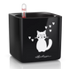 Розумний вазон CUBE Glossy CAT 14, чорний блискучий Lechuza 13508