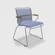 Кресло CLICK DINING CHAIR BAMBOO ARMRESTS, PIGEON BLUE Houe 10801-8218