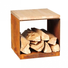 Міні-тумба для зберігання дров Ofyr Wood-storage-hocker