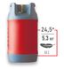Композитний газовий балон HPC-Research-24,5л. (під евро редуктор) 9248