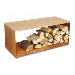 Тумба для зберігання дров середня Ofyr Wood-storage-bench