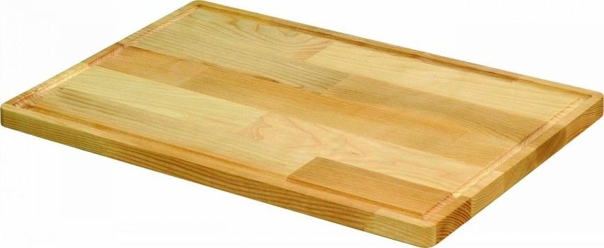 Кухонная доска разделочная деревянная 600×350×20мм с канавкой GM 5160009