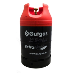 Металевий газовий балон із пластиковим кожухом Gutgas-26,6 л. GAXL2622