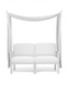 Балдахін для двомісного дивана Komodo Ombra 2 Bianco Velo White Nardi 4040700203