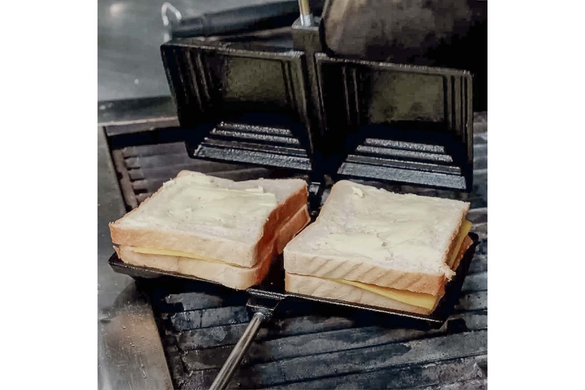 Чавунна сендвічниця, 19,5 х 10 см SANTOS 897320